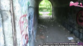 Chubby Hoe Gets Caught Having an Outdoor Adventure in the Heat of the Moment