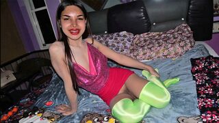 Super charming Asian femboy teen from Thailand assfucking bareback
