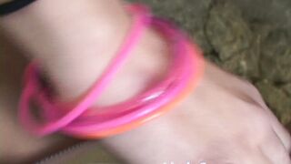 Lesbo tart fingering Summer