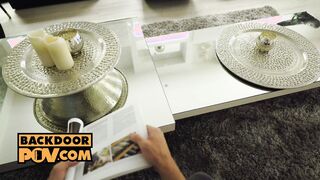 POV - Secret ass pumping with Elena Lux