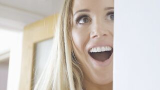 Rebecca More hops onto her Stepson's shaft