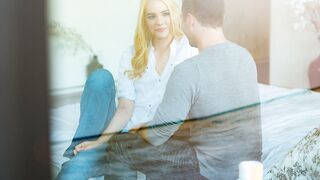 Bisex babe caught on cheating her GF