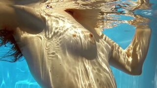 Timid tight perfect babe swimming gymnastics