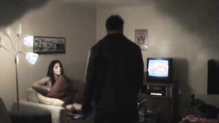 Sexy Babe had sex with dude caught by her BF