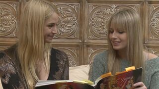 GIRLFRIENDS FILMS - Tiny Lesbian Started Learning How To Please A Female - Scarlett Sage & Sarah Vandella