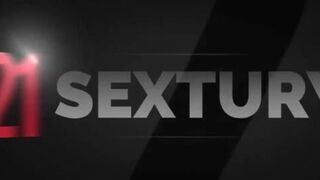 Latin Tasa Lustn shows her foot skills for Toby